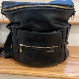 Fawn Design Original Diaper Bag in Black
